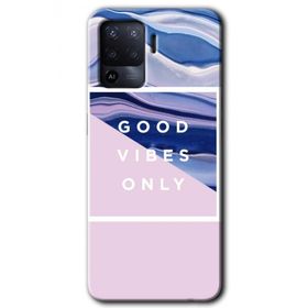 Oppo Reno 5 Lite Good Vibes Baskılı Uyumlu Silikon Kılıf