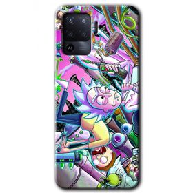 Oppo Reno 5 Lite Graffiti Çizgi Film Baskılı Uyumlu Silikon Kılıf