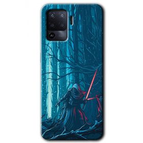 Oppo Reno 5 Lite Jedi Baskılı Uyumlu Silikon Kılıf