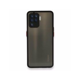 Oppo Reno 5 Lite Montreal Silikon Kapak Siyah Kılıf
