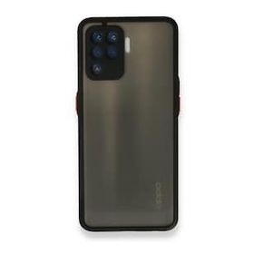 Oppo Reno 5 Lite Montreal Silikon Kapak Siyah Kılıf