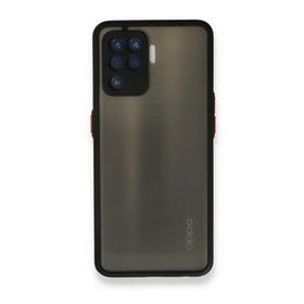 Oppo Reno 5 Lite Montreal Silikon Kapak Siyah Kılıf