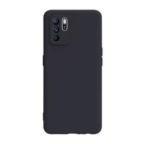 Oppo Reno 6 Siyah Uyumlu Silikon Kılıf