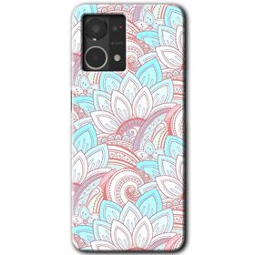 Oppo Reno 7 4G Çin Mandala 1 Baskılı Uyumlu Silikon Kılıf