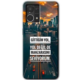 Oppo Reno 7 4G Manzara Seviyorum Baskılı Uyumlu Silikon Kılıf