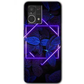 Oppo Reno 7 4G Mekanik Yaprak 5 Baskılı Uyumlu Silikon Kılıf