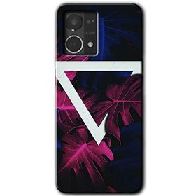 Oppo Reno 7 4G Mekanik Yaprak Baskılı Uyumlu Silikon Kılıf