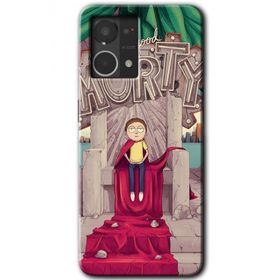 Oppo Reno 7 4G Morty Baskılı Uyumlu Silikon Kılıf