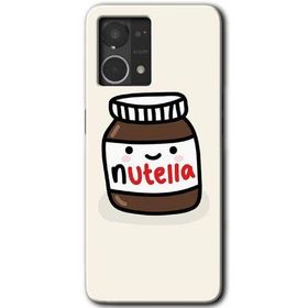 Oppo Reno 7 4G Nutella Aşkım Baskılı Uyumlu Silikon Kılıf