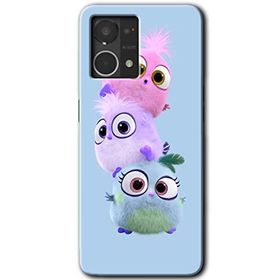Oppo Reno 7 4G Puffy Baskılı Uyumlu Silikon Kılıf
