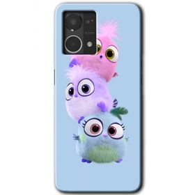 Oppo Reno 7 4G Puffy Baskılı Uyumlu Silikon Kılıf