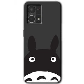 Oppo Reno 7 4G Şaşkın Eşek Baskılı Uyumlu Silikon Kılıf