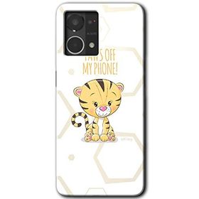Oppo Reno 7 4G Sevimli Kedi 1 Baskılı Uyumlu Silikon Kılıf