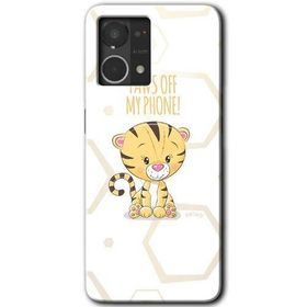 Oppo Reno 7 4G Sevimli Kedi 1 Baskılı Uyumlu Silikon Kılıf
