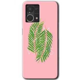 Oppo Reno 7 4G Summer Vibes Baskılı Uyumlu Silikon Kılıf