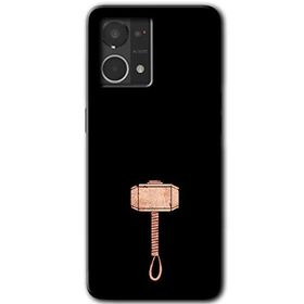 Oppo Reno 7 4G Thor Çekiç Baskılı Uyumlu Silikon Kılıf