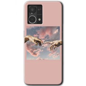 Oppo Reno 7 4G Tutunamayanlar Baskılı Uyumlu Silikon Kılıf