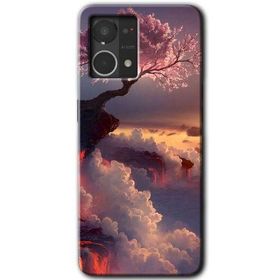 Oppo Reno 7 4G Uçurumdaki Hayat Baskılı Uyumlu Silikon Kılıf