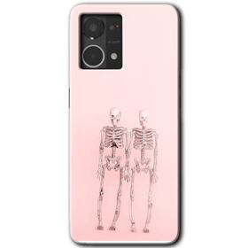 Oppo Reno 7 4G Yaşayan Çift Baskılı Uyumlu Silikon Kılıf