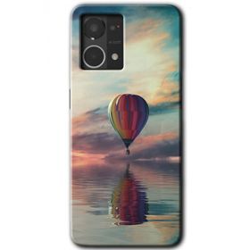 Oppo Reno 7 4G Zeplin Baskılı Uyumlu Silikon Kılıf