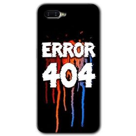 Oppo RX17 Neo 404 Error Baskılı Uyumlu Silikon Kılıf