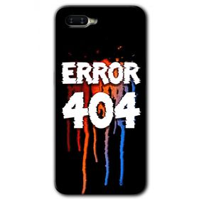Oppo RX17 Neo 404 Error Baskılı Uyumlu Silikon Kılıf