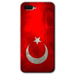 Oppo RX17 Neo Albayrak Baskılı Uyumlu Silikon Kılıf