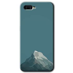 Oppo RX17 Neo Alone Mountain Baskılı Uyumlu Silikon Kılıf