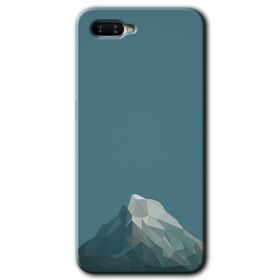 Oppo RX17 Neo Alone Mountain Baskılı Uyumlu Silikon Kılıf