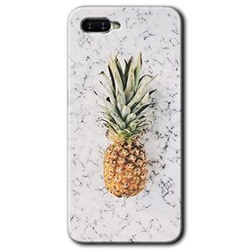 Oppo RX17 Neo Ananas Baskılı Uyumlu Silikon Kılıf