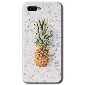 Oppo RX17 Neo Ananas Baskılı Uyumlu Silikon Kılıf
