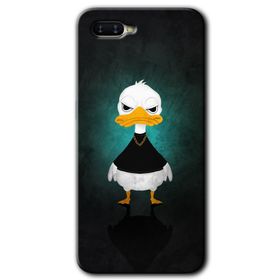 Oppo RX17 Neo Angry Duck Baskılı Uyumlu Silikon Kılıf