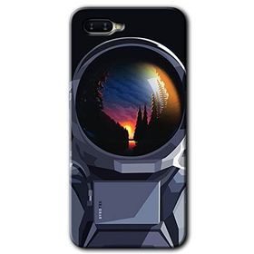 Oppo RX17 Neo Astronot Baskılı Uyumlu Silikon Kılıf