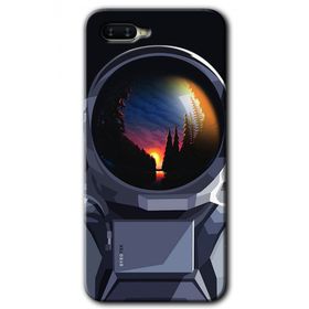 Oppo RX17 Neo Astronot Baskılı Uyumlu Silikon Kılıf