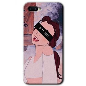 Oppo RX17 Neo Bad Girl Baskılı Uyumlu Silikon Kılıf