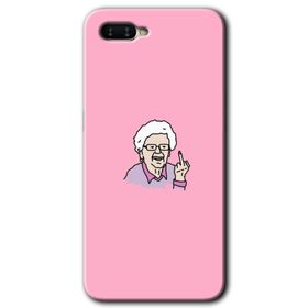 Oppo RX17 Neo Bad Grandmother Baskılı Uyumlu Silikon Kılıf