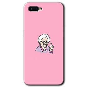 Oppo RX17 Neo Bad Grandmother Baskılı Uyumlu Silikon Kılıf