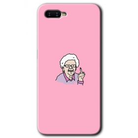 Oppo RX17 Neo Bad Grandmother Baskılı Uyumlu Silikon Kılıf