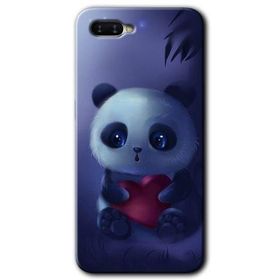 Oppo RX17 Neo Bebek Panda Baskılı Uyumlu Silikon Kılıf