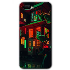 Oppo RX17 Neo China Street Baskılı Uyumlu Silikon Kılıf