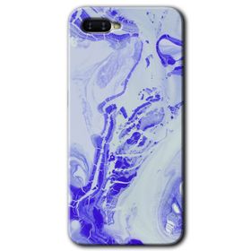 Oppo RX17 Neo Cranny Liquid Wall Baskılı Uyumlu Silikon Kılıf