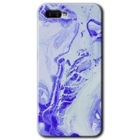 Oppo RX17 Neo Cranny Liquid Wall Baskılı Uyumlu Silikon Kılıf