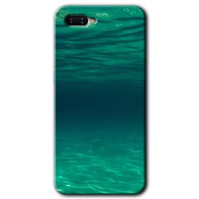 Oppo RX17 Neo Derin Deniz Baskılı Uyumlu Silikon Kılıf
