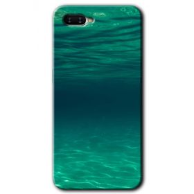 Oppo RX17 Neo Derin Deniz Baskılı Uyumlu Silikon Kılıf