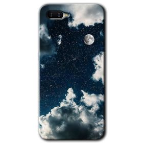 Oppo RX17 Neo Gece Gökyüzü Baskılı Uyumlu Silikon Kılıf