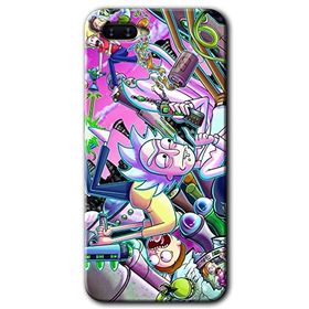 Oppo RX17 Neo Graffiti Çizgi Film Baskılı Uyumlu Silikon Kılıf