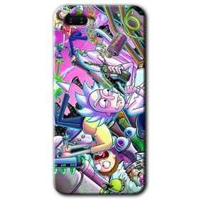 Oppo RX17 Neo Graffiti Çizgi Film Baskılı Uyumlu Silikon Kılıf