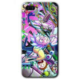 Oppo RX17 Neo Graffiti Çizgi Film Baskılı Uyumlu Silikon Kılıf