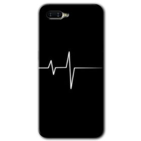 Oppo RX17 Neo Heart Rytm Baskılı Uyumlu Silikon Kılıf