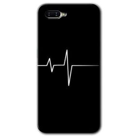 Oppo RX17 Neo Heart Rytm Baskılı Uyumlu Silikon Kılıf